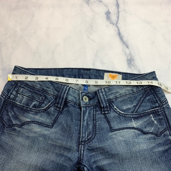 Antik Denim Straight Leg Blue Jeans Denim - Picture 6 of 8